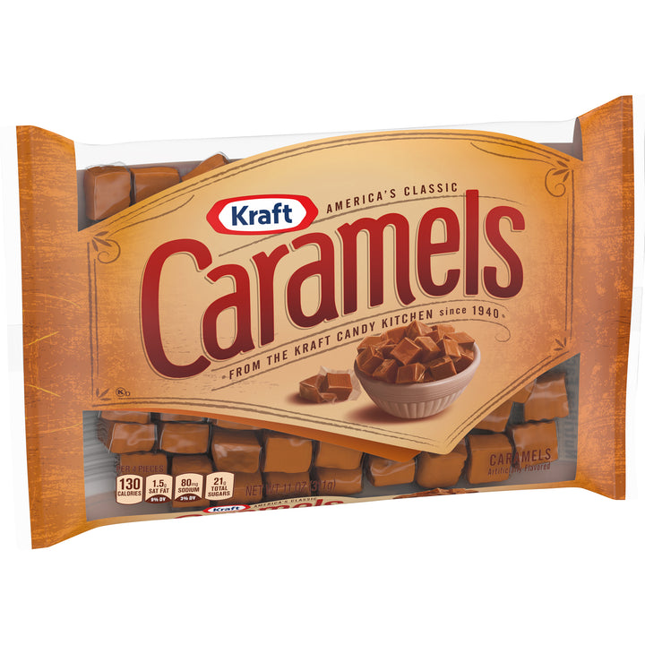 Kraft Vanilla Bag Candy Caramel 12/11 Oz.