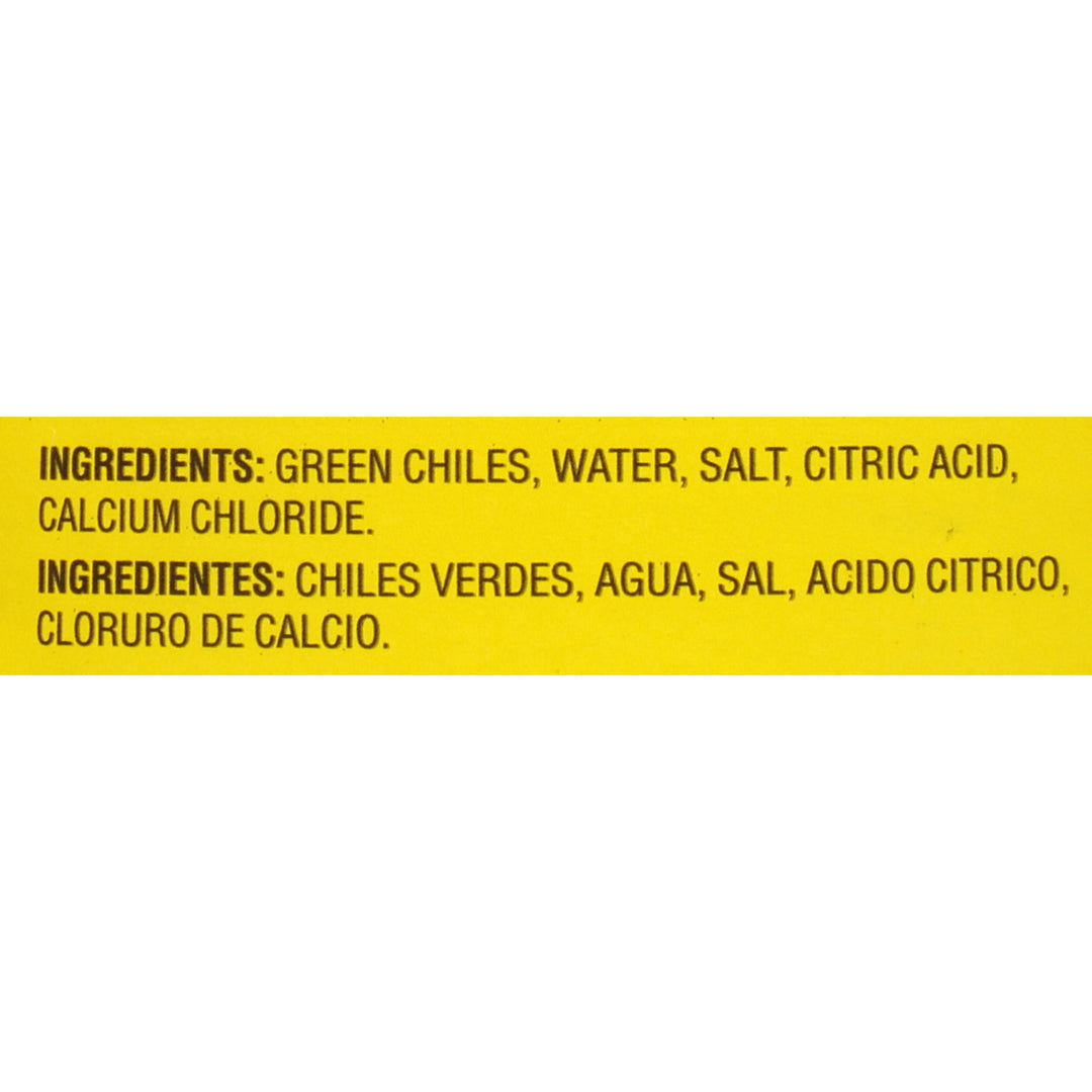 Las Palmas Whole Green Chilis-27 oz.-12/Case
