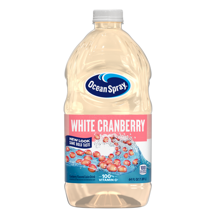 Ocean Spray White Cranberry Cocktail Juice-64 fl oz.-8/Case
