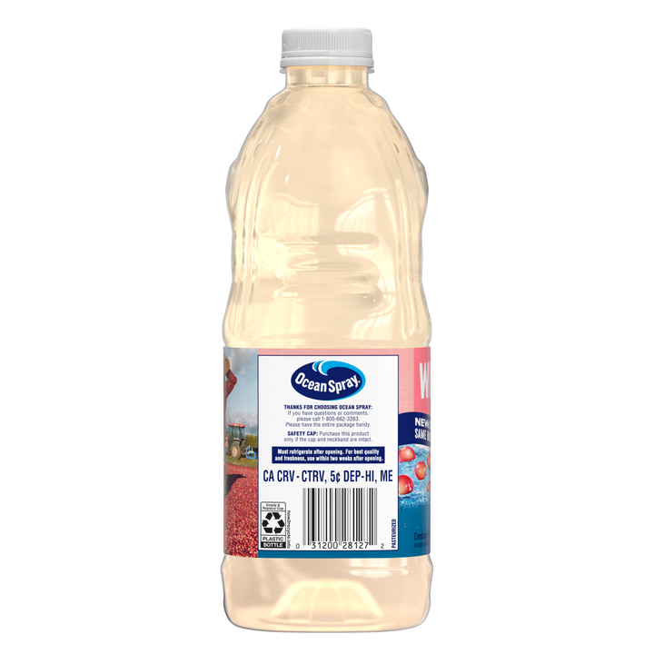 Ocean Spray White Cranberry Cocktail Juice-64 fl oz.-8/Case