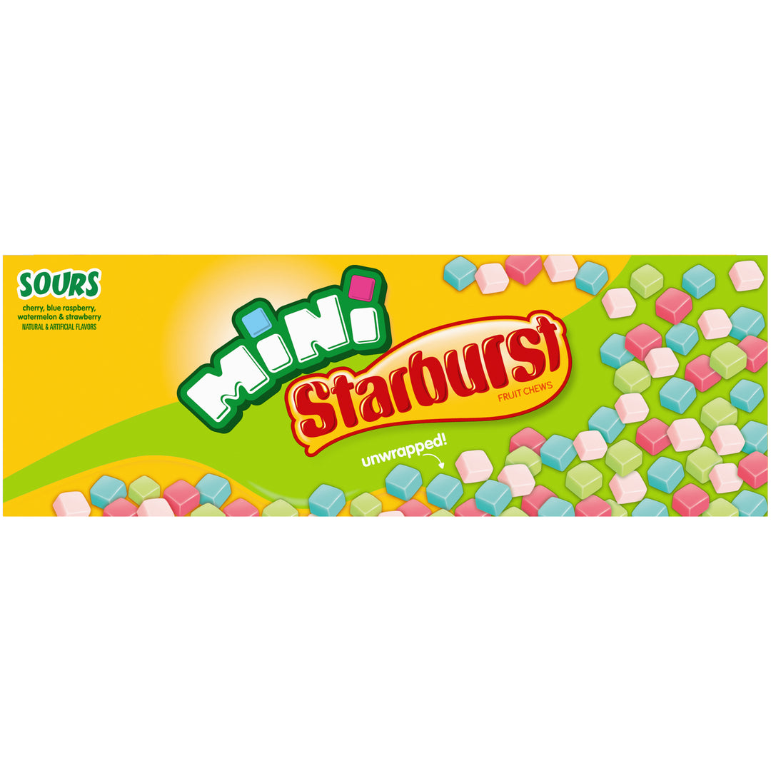 Starburst Minis Sour Singles-1.85 oz.-24/Box-12/Case