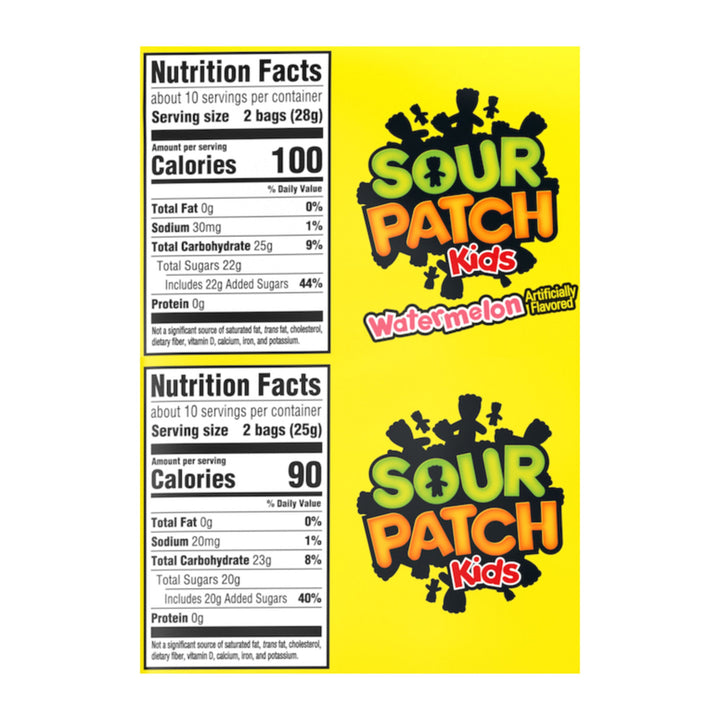 Sour Patch Kids Variety Assorted Tricksters Halloween 18/18.6 Oz.