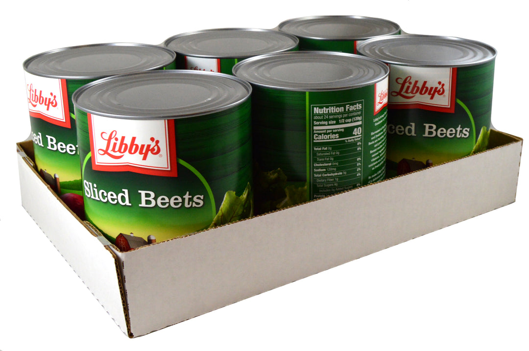 Libby's Sliced Beets-104 oz.-6/Case