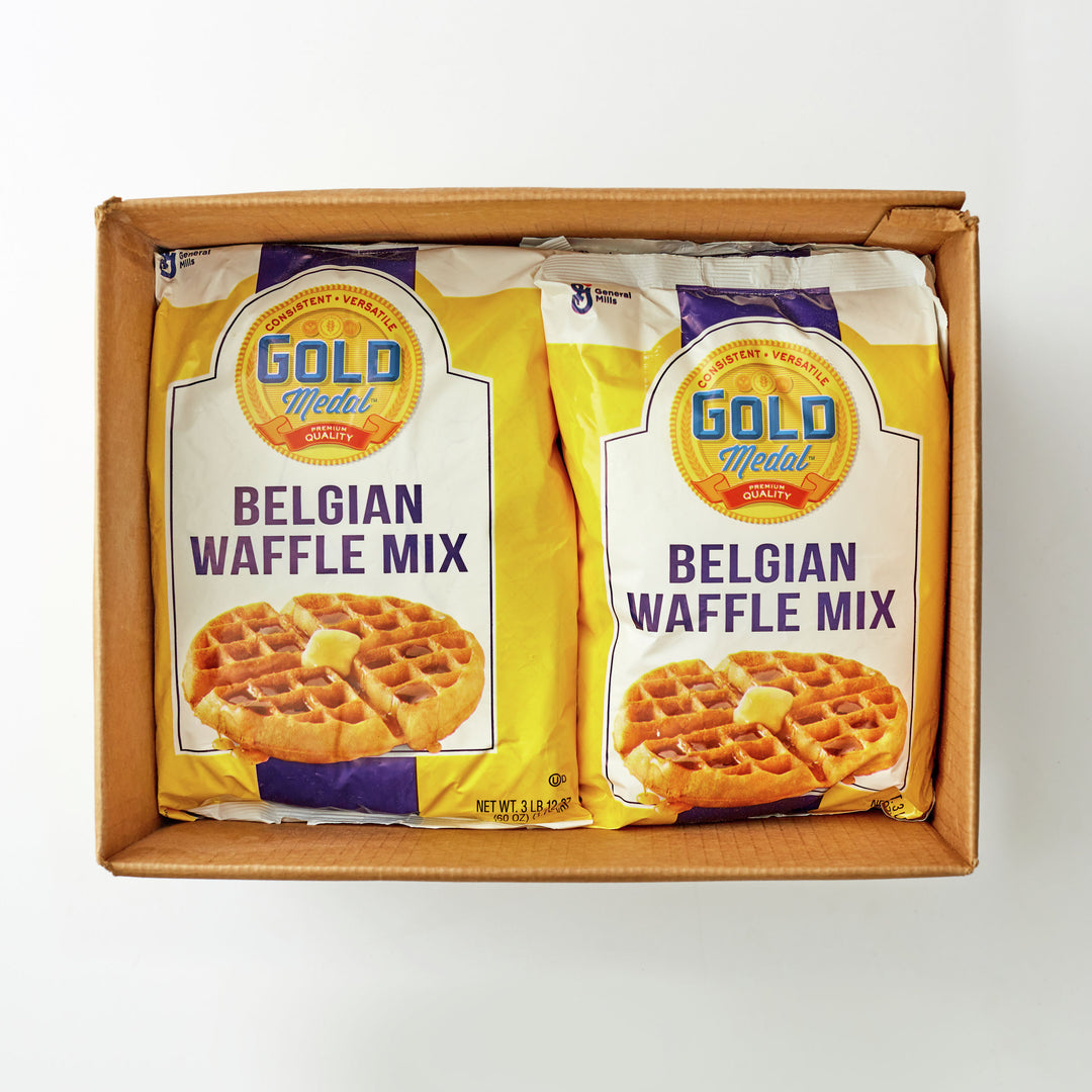 Gold Medal Belgian Waffle Mix-60 oz.-8/Case