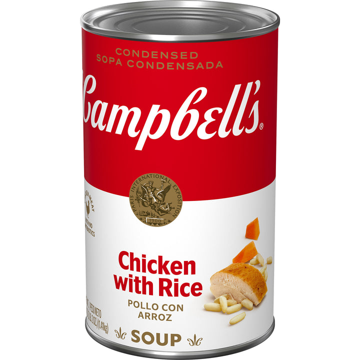 Campbell's Classic Chicken And Rice Condensed Shelf Stable Soup-50 oz.-12/Case