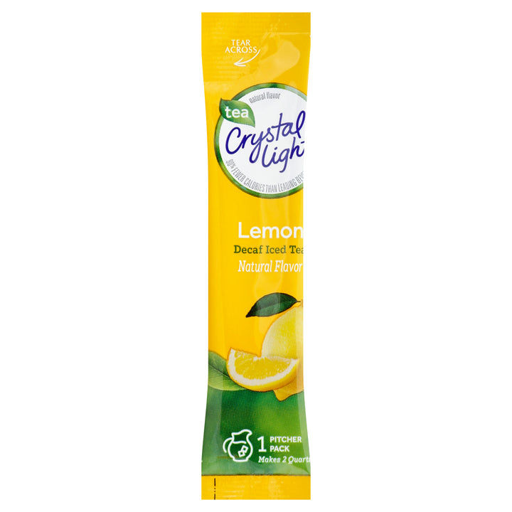 Crystal Light Iced Tea Decaf Beverage Mix-1.5 oz.-12/Case