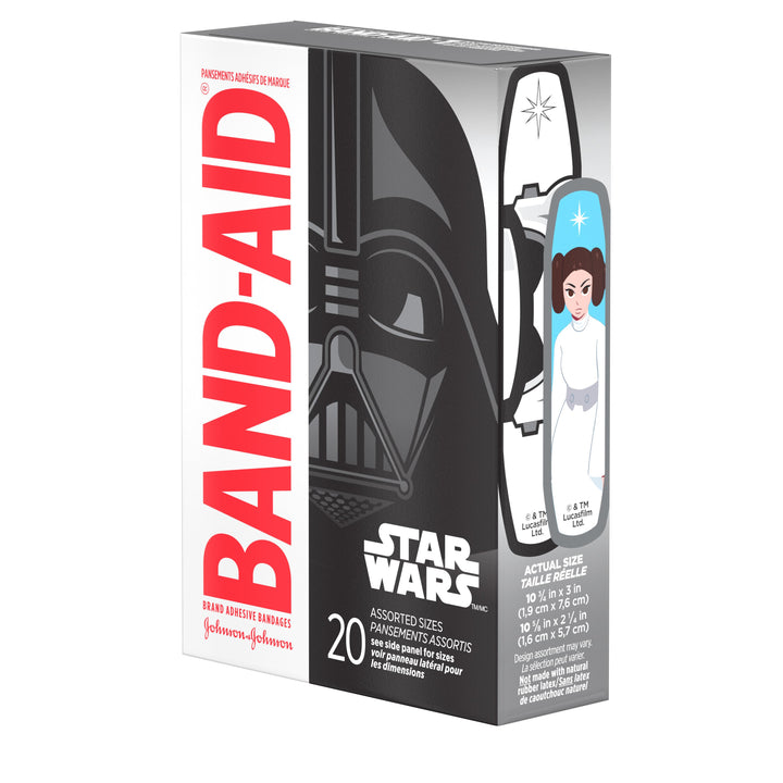Band Aid Brand Star Wars Assorted Sizes Bandage 24/20 Cnt.