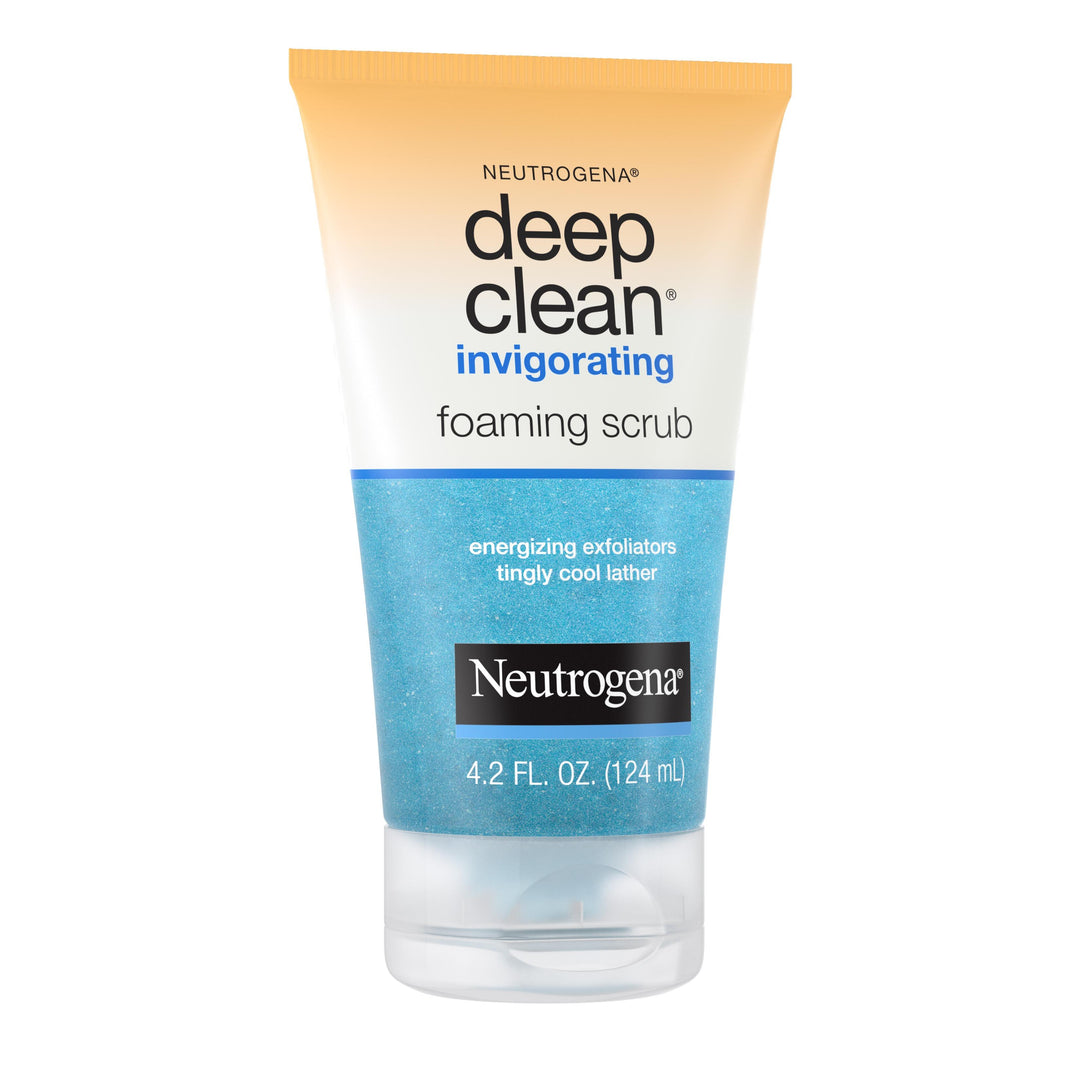 Neutrogena Deep Clean Foam Scrub-4.2 fl oz.s-3/Box-4/Case
