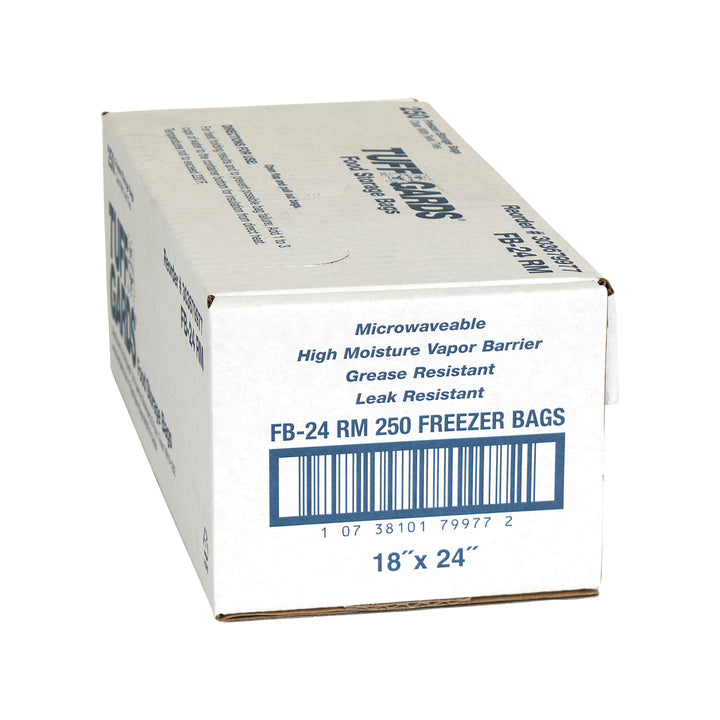 Tuffgards High Density Roll Puff 18 Inch X 24 Inch Freezer Storage Bag-250 Each-250/Box-1/Case
