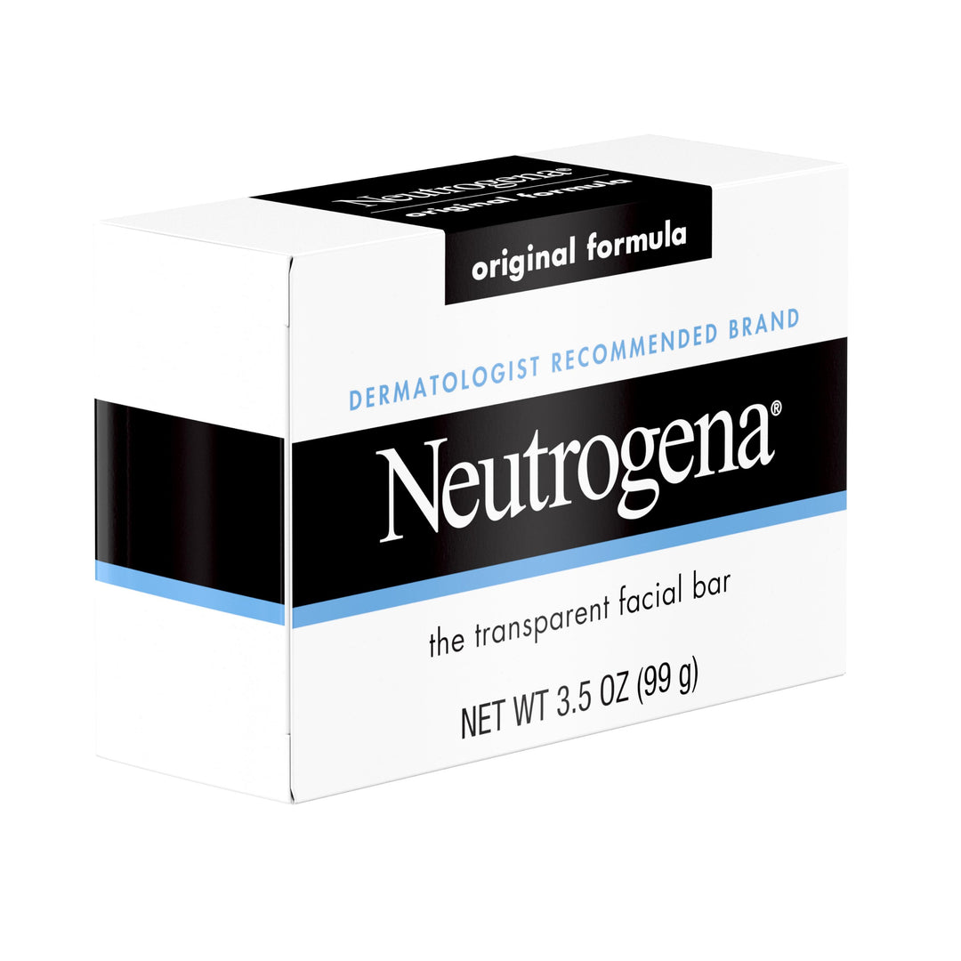 Neutrogena Transparent Facial Bar-3.5 oz.-6/Box-4/Case