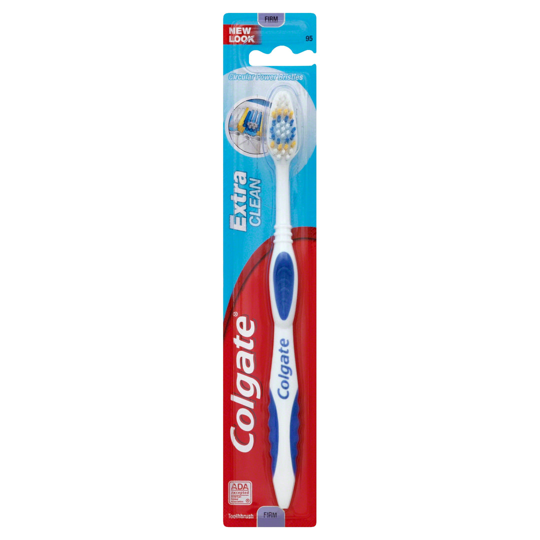 Colgate Adult Extra Clean Flex-Tip Firm Manual Toothbrush-1 Each-6/Box-12/Case
