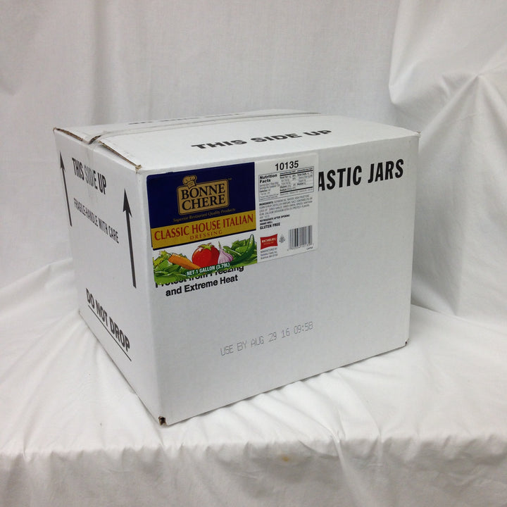 Bonne Chere Classic House Italian Dressing Bulk-1 Gallon-4/Case