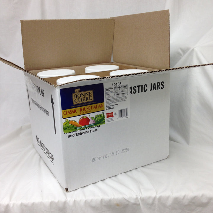 Bonne Chere Classic House Italian Dressing Bulk-1 Gallon-4/Case