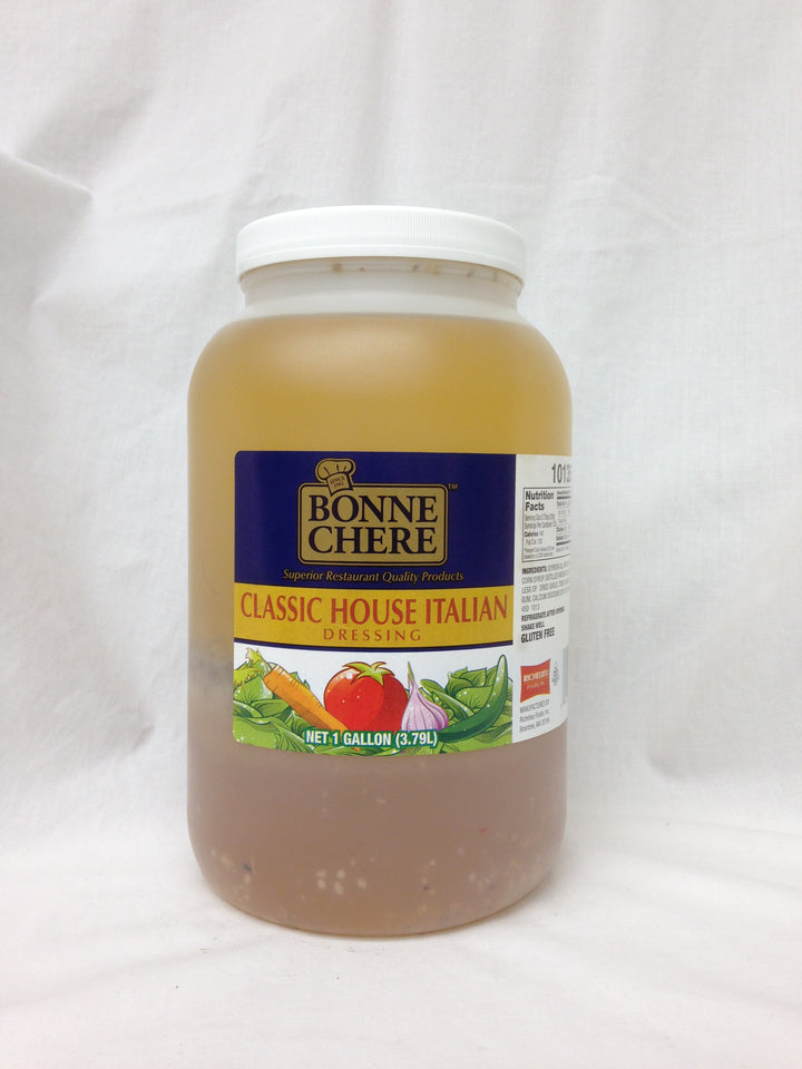 Bonne Chere Classic House Italian Dressing Bulk-1 Gallon-4/Case