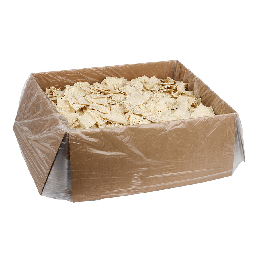 Mission Foods Pre-Cut Unfried White Tortilla Chips-30 lb.-1/Case