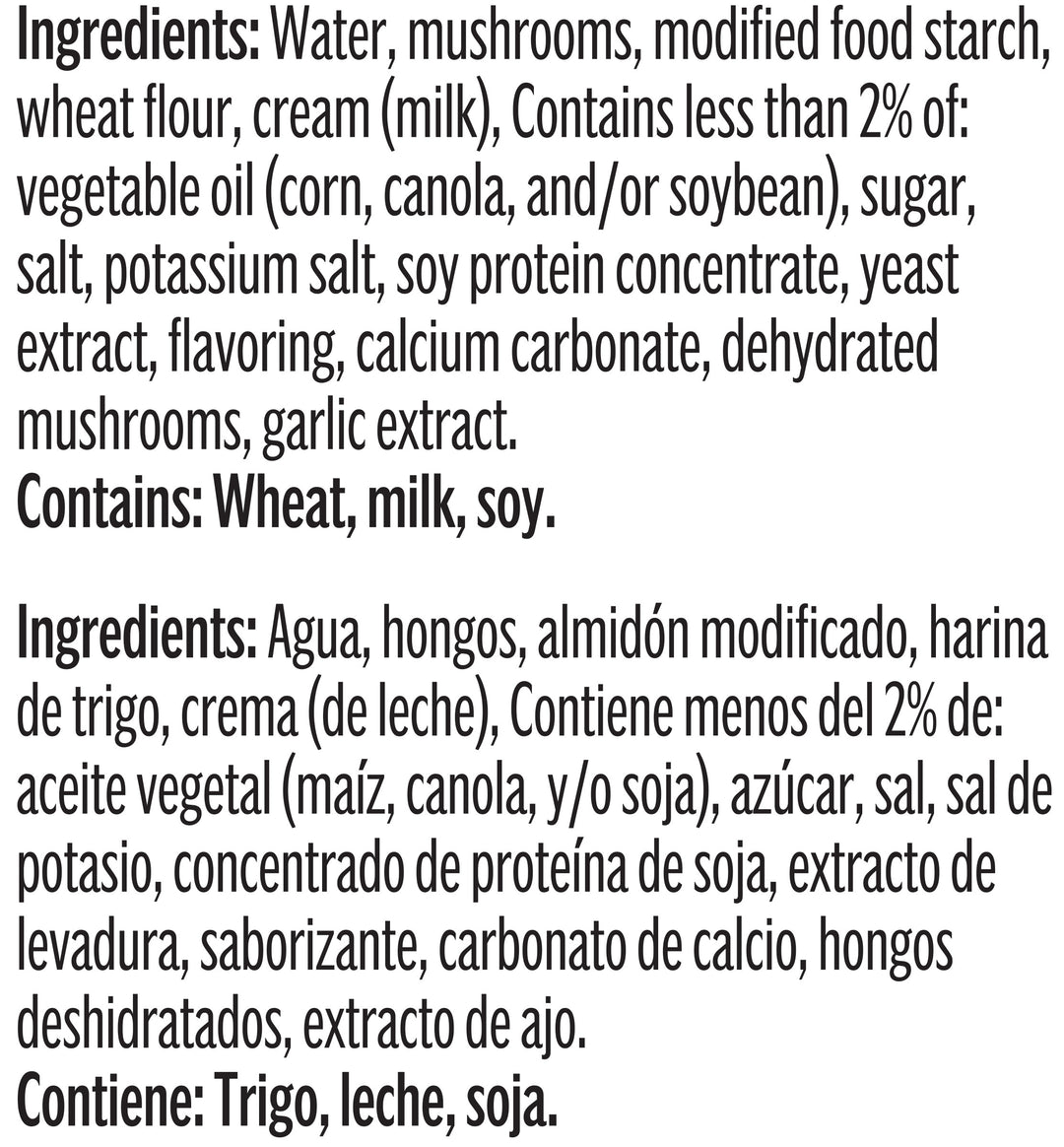 Campbell's Classic Healthy Request Cream Of Mushroom Condensed Shelf Stable Soup-50 oz.-12/Case