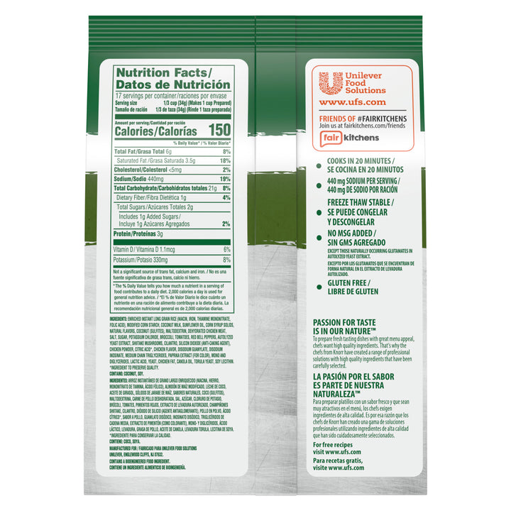 Knorr Soup Du Jour Red Thai Style Curry Chicken With Rice Mix-20.6 oz.-4/Case