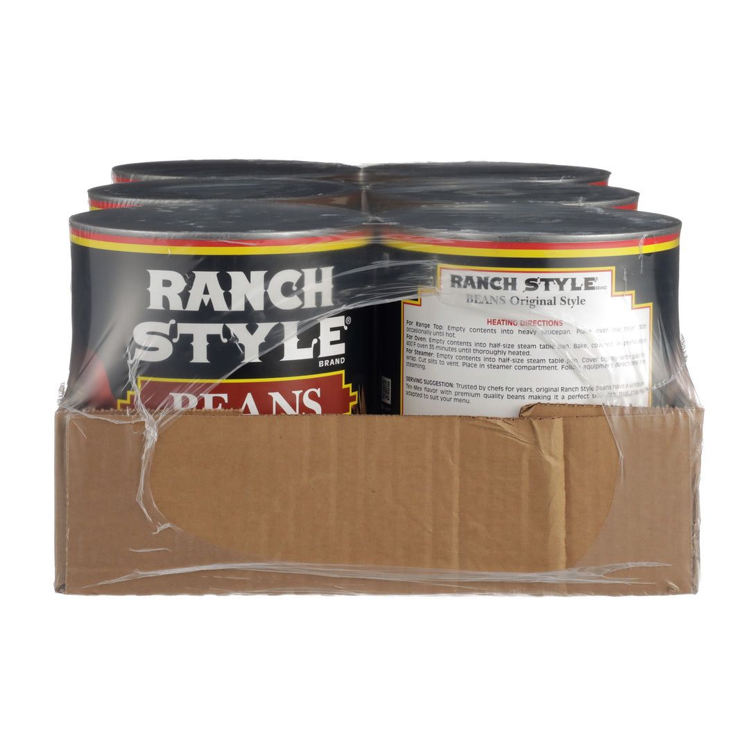 Ranch Style Bean Ranch Style Original-108 oz.-6/Case