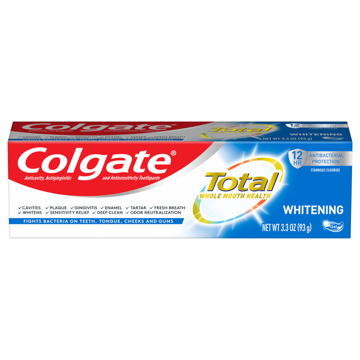 Colgate Total Whitening Toothpaste-3.3 oz.-6/Box-4/Case