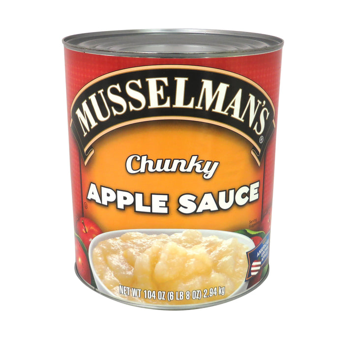 Musselman's Chunky Apple Sauce- Cane Sweetened-104 oz.-3/Case