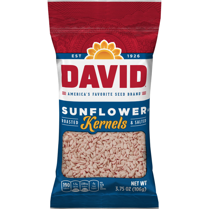 David Sunflower Kernels-3.75 oz.-12/Case