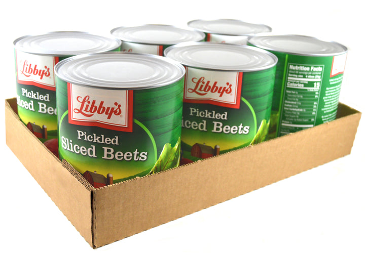 Libby's Pickle Sliced Smooth Beets-105 oz.-6/Case