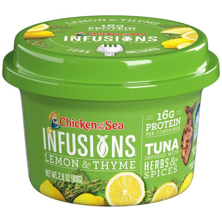 Chicken Of The Sea Tuna With Lemon And Thyme-2.8 oz.-6/Case