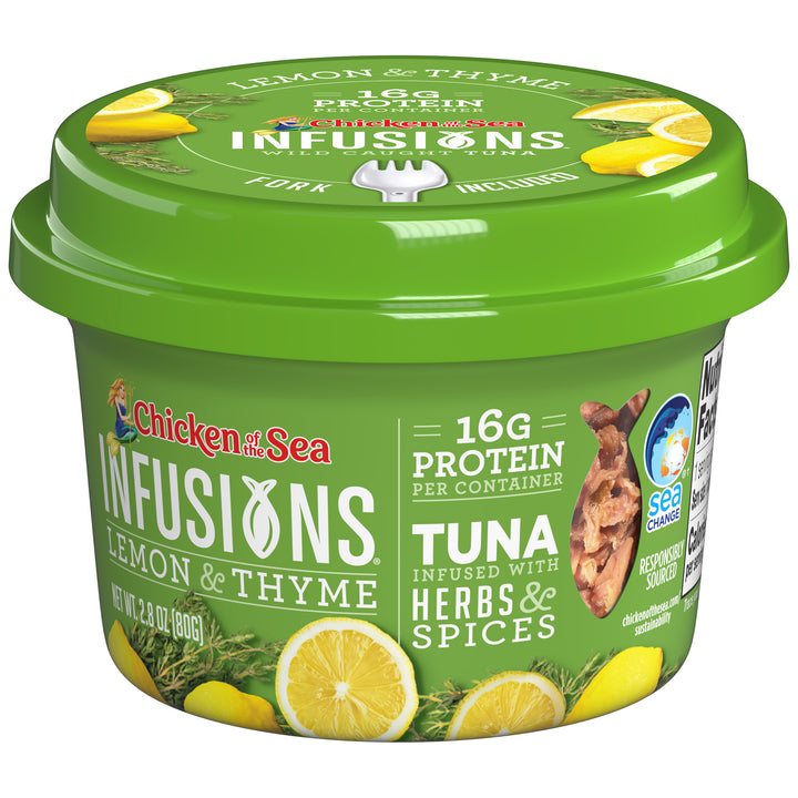 Chicken Of The Sea Tuna With Lemon And Thyme-2.8 oz.-6/Case