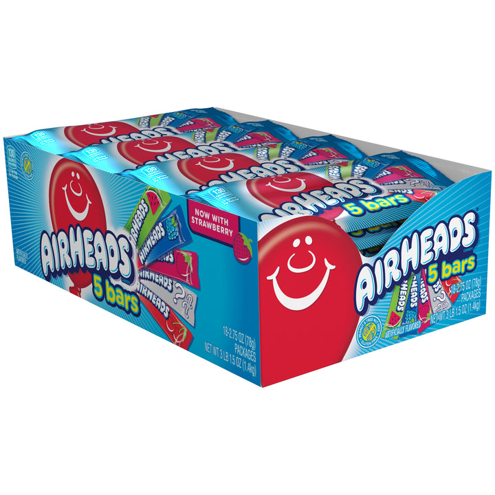 Airheads Variety Pack-2.75 oz.-18/Box-8/Case