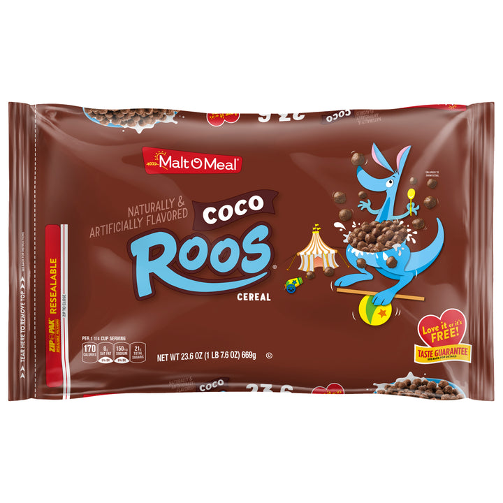 Malt O Meal Coco Roos-23.6 oz.-9/Case