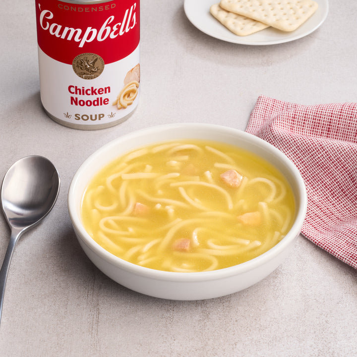 Campbell's Condensed Soup Red & White Chicken Noodle Soup-10.75 oz.-48/Case