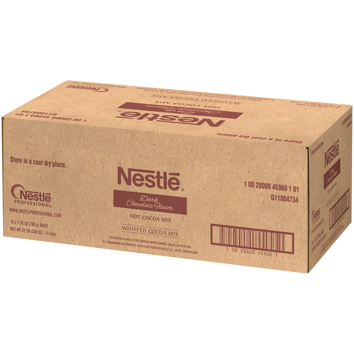Nestle Dark Hot Chocolate Mix-1.75 lb.-12/Case