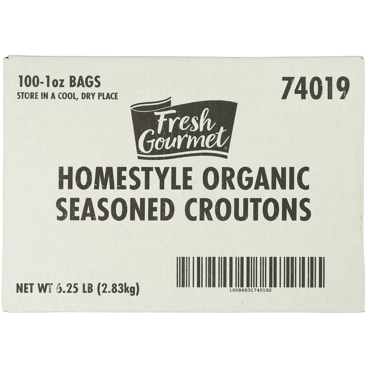 Fresh Gourmet Organic Crouton Single Serve-1 oz.-100/Case