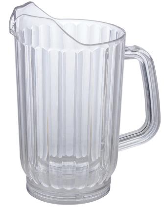 Winco Pitcher Water Polycarbonate 60 Oz.-1 Each