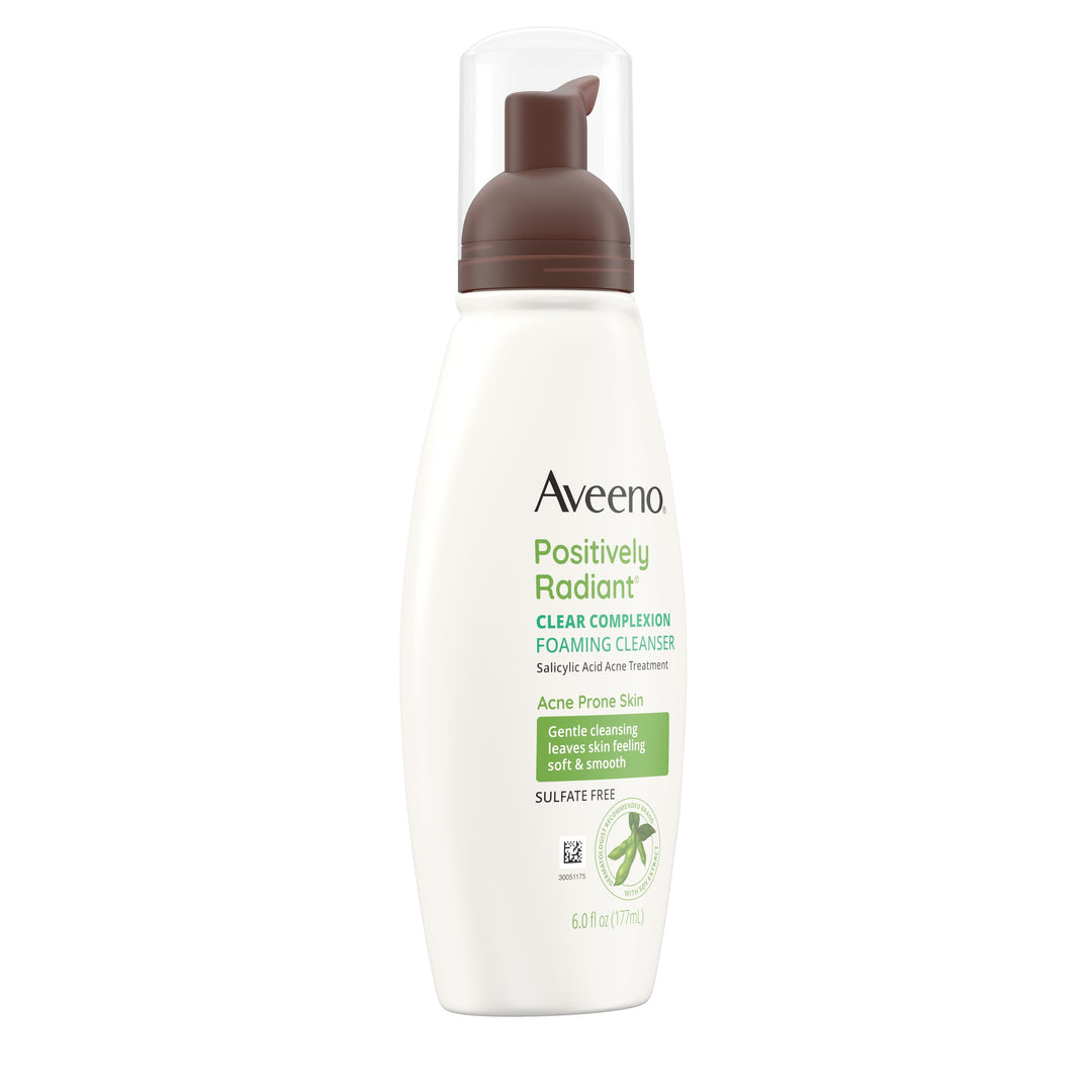 Aveeno Clear Complexion Foaming Cleanser 12/6 Fl Oz.