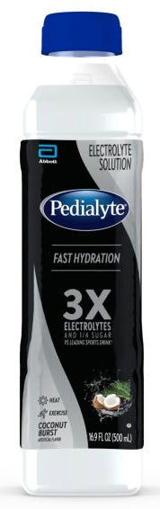 Pedialyte Coconut Flavored Electrolyte Solution-500 Milliliter-12/Case