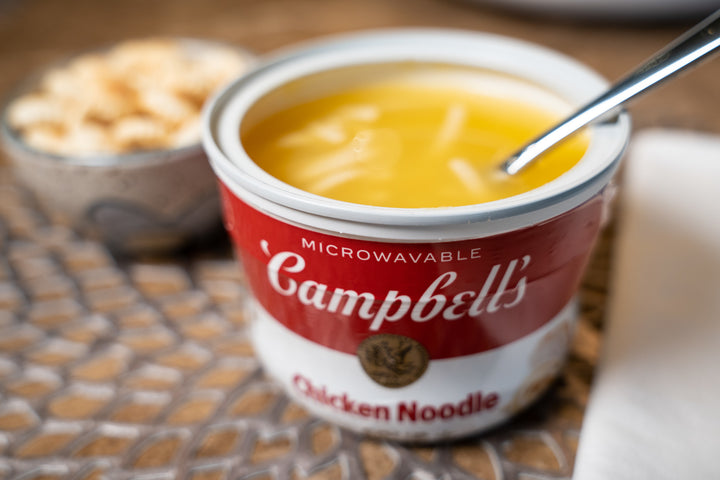 Campbell's Red & White Chicken And Noodles Bowl Microwaveable Soup-15.4 oz.-8/Case
