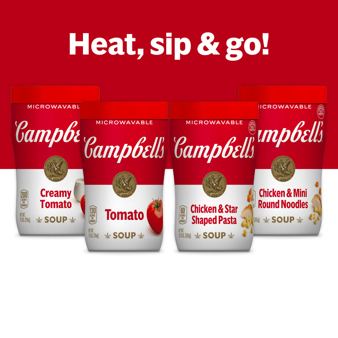 Campbell's On The Go Tomato Ready To Serve Soup-11.1 oz.-8/Case