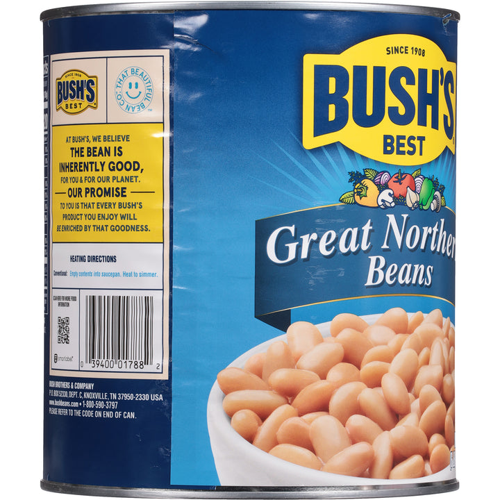 Bush's Best Great Northern Beans-111 oz.-6/Case