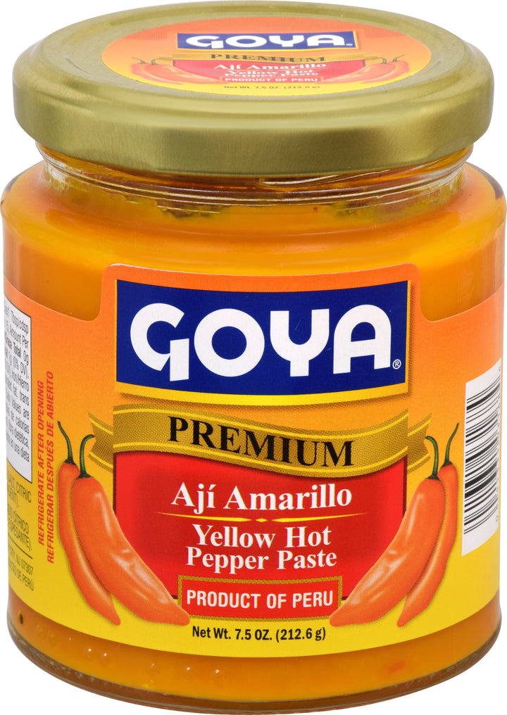 Goya Pasta De Aji Amarillo / Yellow Hot Pepper Paste-7.5 oz.-12/Case