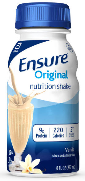 Ensure Shake Vanilla Value Pack-128 fl oz.-1/Case