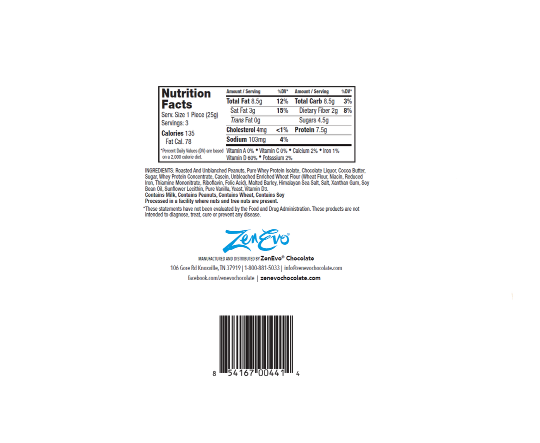 Zenevo Pretzel Protein Case-2.6 oz.-12/Box-12/Case