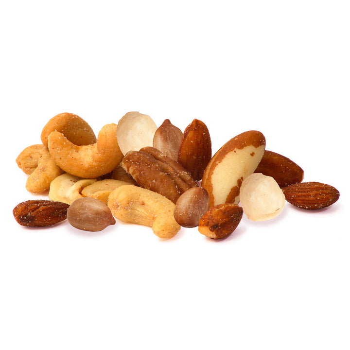 Azar Aza 50% Peanut Oil Roasted Salted Nuts Mix-2 lb.-3/Case