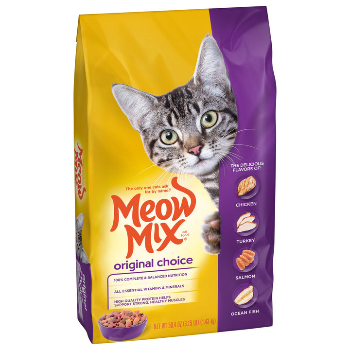 Meow Mix Cat Food Original-3.15 lb.-4/Case