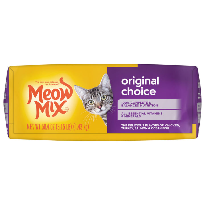 Meow Mix Cat Food Original-3.15 lb.-4/Case
