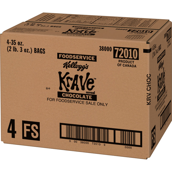 Kellogg's Krave Chocolate Cereal-35 oz.-4/Case