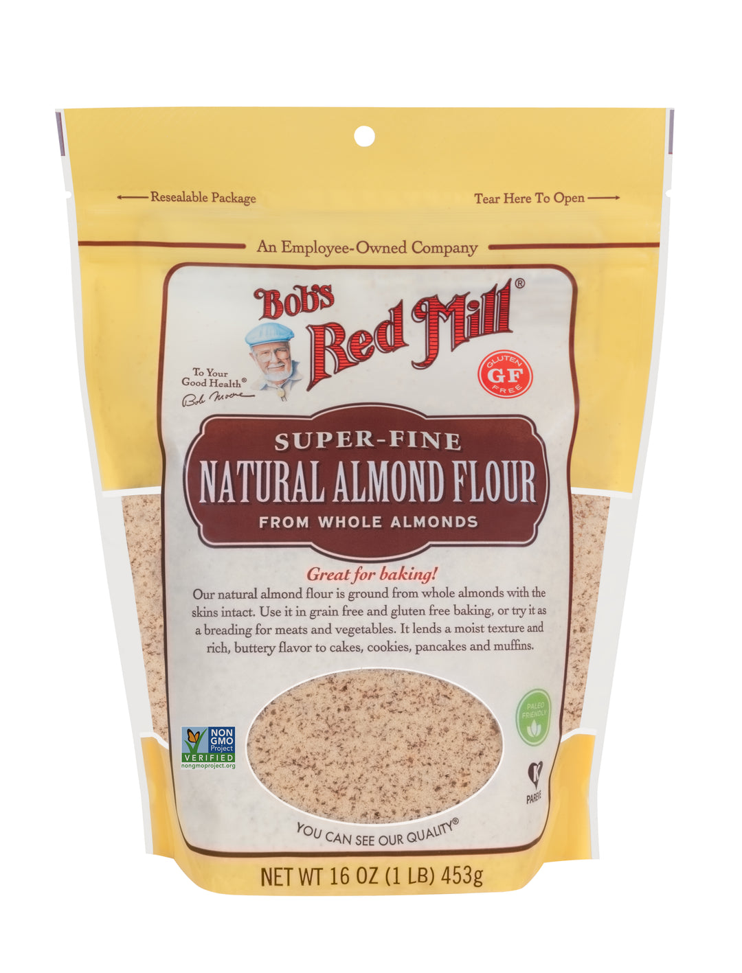 Bob's Red Mill Natural Foods Inc Gluten Free Natural Almond Flour-16 oz.-4/Case