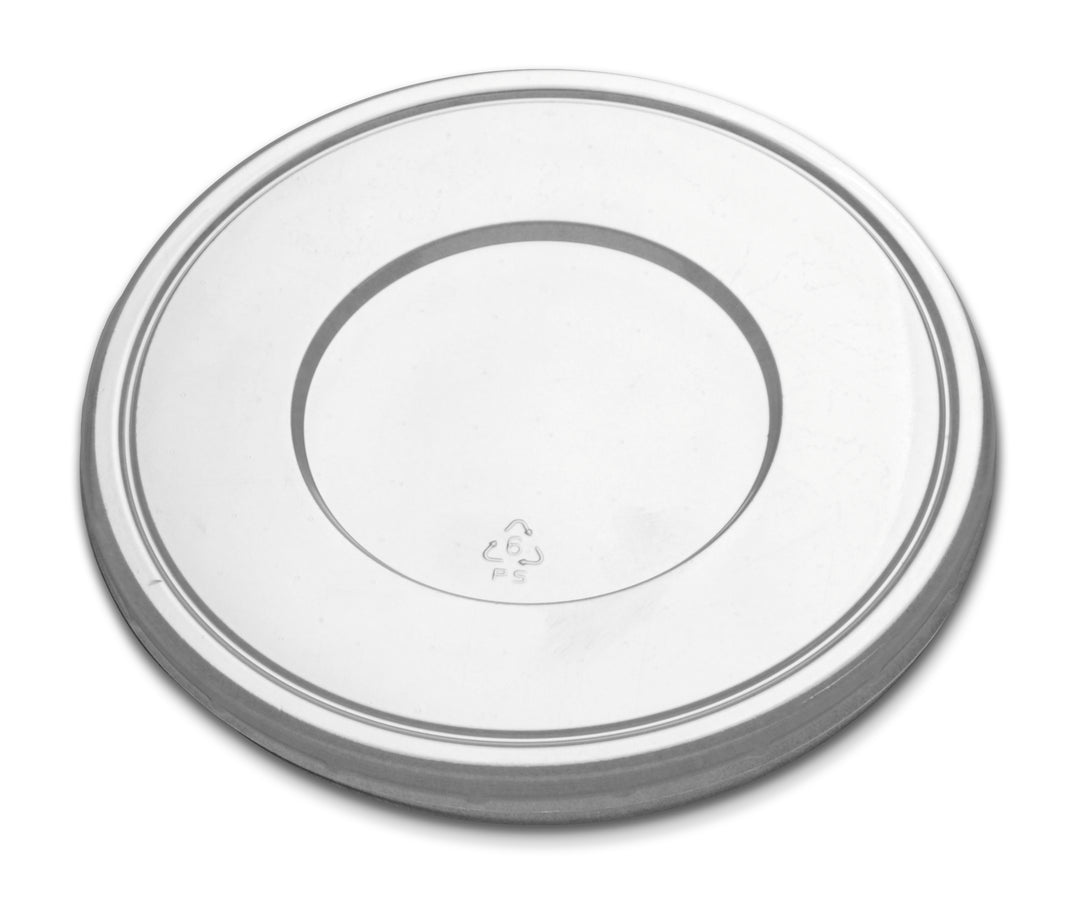 D & W Fine Pack 32 oz. Hot Cold Clear Lid-50 Each-50/Box-10/Case