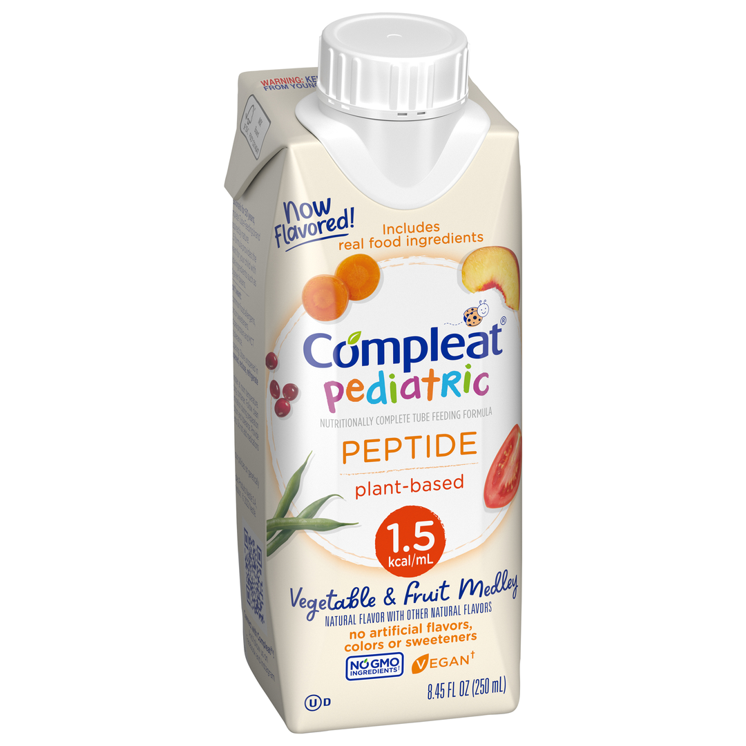 Compleat Pediatric Unflavored Ready To Drink 24/8.45 Fl Oz.