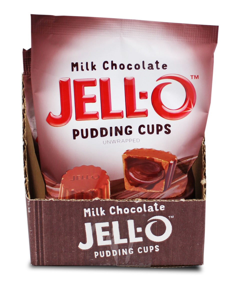 Jell-O Pudding Cups Peg Bag-3.5 oz.-12/Case